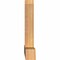 Ekena Millwork Portland Timber Gable Bracket, Western Red Cedar, 48"W x 22"H x 3 1/2"D x 3 1/2"F, 11/12 Pitch GBW048X22X0404POR00SWR - alternate 2
